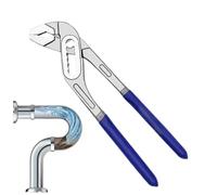 Groove Joint Pliers, Adjustable Joint Pliers, Line Straightener Pliers, Water Pump Pliers, Diagonal Pliers with Bi-Material Handles, Multifunctional Tongue and Groove Pliers for Home Use