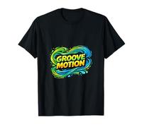 Groove Motion Flow Rhythm Energy Graphic T-Shirt