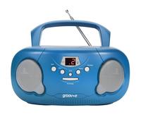 Groove Original Boombox Portable CD Player with Bluetooth, Radio, 3.5mm Aux ...