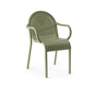Groove Outdoor Armchair Moss Tom Dixon - GRAC01MO