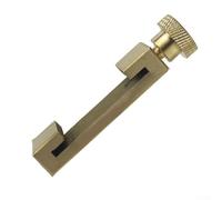Groove Ruler Fence Block with Steel Ruler Brass for Woodworking Measuring Tools 395mm Ruler Professional and Stop for Positioning Hobb