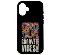 Groove Vibes Connection Design, Good Positive Mood & Music Case for iPhone 16