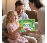 Grooved Handwriting Workbook - Learn To Write Number Letter Tracing, Ink Trace Hand Writing | Alphabet Educational Toys For Classroom School Home Summer Holiday Beginners