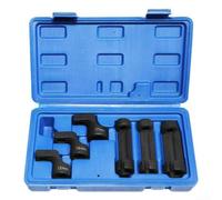 Grooved Sensor Sleeve Assembly for Exhaust Temperature Sensors, 13mm 14mm 17mm Socket Set, Alloy Steel for High Heat Applications