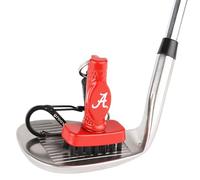 Grooveit Official miniG NCAA Team Golf Brush - A-380 Aluminum (University of Alabama)