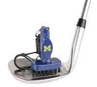 Grooveit Official miniG NCAA Team Golf Brush - A-380 Aluminum (University of Michigan)