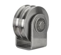 Grooves Cable Fixed Pulley Block for Marine, Ordinary Rack Pulley | Stainless Steel, 200Kg Loading Capacity for Heavy Duty Industrial Construction and Workshop Use
