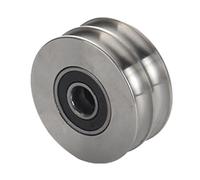 Grooves Cable Fixed Pulley Block for Marine, Single Wheel | Stainless Steel, 200Kg Loading Capacity for Heavy Duty Industrial Construction and Workshop Use