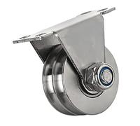 Grooves Cable Fixed Pulley Block for Marine, Tripod Pulley | Low Friction Bearing for Heavy Duty Mechanical Systems, Stainless Steel Construction for Industrial Applications