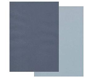 Groovi Coloured Parchment Paper: Midnight Blue & Sky Blue A4 x 10 Sheets