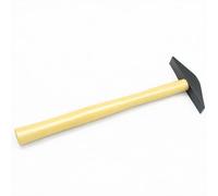 Grooving Cross Peen Hammer, Thick Edged Silversmith Repousse Jewellers Tool with Wooden Handle