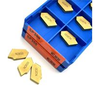 Grooving Insert SP200 SP300 SP400 SP600 NC3030 NC3020 PC9030 Grooving Cut-Off Cutter blade Slotted Carbide Inserts(SP500 NC3030)
