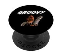 Groovy | 1990's Campy Cult Horror Movie Quote PopSockets Adhesive PopGrip