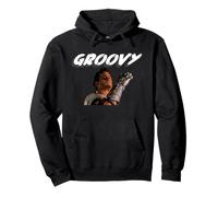 Groovy | 1990's Campy Cult Horror Movie Quote Pullover Hoodie