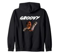 Groovy | 1990's Campy Cult Horror Movie Quote Zip Hoodie