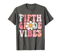 Groovy 5th Grade Back To School First Day of Fifth Grade T-Shirt