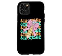 Groovy 8th Grade Back To School First Day of Eighth Grade Case for iPhone 11 Pro