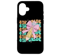 Groovy 8th Grade Back To School First Day of Eighth Grade Case for iPhone 16