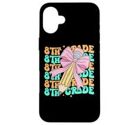 Groovy 8th Grade Back To School First Day of Eighth Grade Case for iPhone 16 Plus