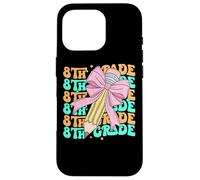 Groovy 8th Grade Back To School First Day of Eighth Grade Case for iPhone 16 Pro
