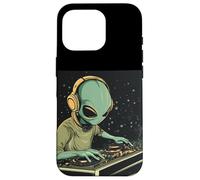 Groovy Alien Mixing Tunes at the DJ Booth for Parties Case for iPhone 16 Pro