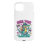 Groovy Alligator Student Farewell Graphic Case for iPhone 15 Plus