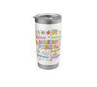 Groovy Assistant Principal Appreciation, Cute School Leader Stainless Steel Insulated Tumbler