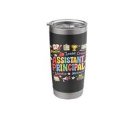 Groovy Assistant Principal Appreciation, Cute School Leader Stainless Steel Insulated Tumbler
