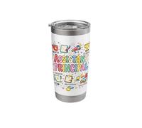 Groovy Assistant Principal Appreciation, Cute School Leader Stainless Steel Insulated Tumbler