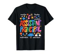 Groovy Assistant Principal Leader Cute Assistant Principals T-Shirt