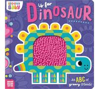 Groovy Baby D is for Dinosaur (Touch and Feel Board Book)
