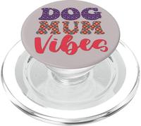Groovy Best Floral Love Family Pets Supercute Dog Mum Vibes PopSockets PopGrip for MagSafe