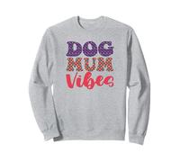 Groovy Best Floral Love Family Pets Supercute Dog Mum Vibes Sweatshirt