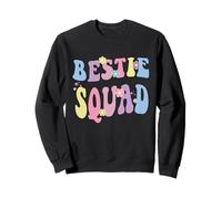 Groovy Bestie Squad Best Friends Girls Boys Sweatshirt