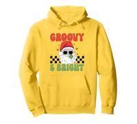 Groovy & Bright Santa Outfit 80s Retro Christmas Pullover Hoodie