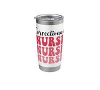 Groovy Correctional Nurse Forensic Nursing for Nurses Stainless Steel Insulated Tumbler