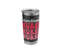 Groovy Correctional Nurse Forensic Nursing for Nurses Stainless Steel Insulated Tumbler