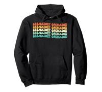 Groovy Crematory Operator Job Title Pullover Hoodie