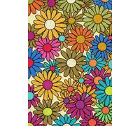 Groovy Daisy Dreams Retro 60s Flower Power Journal: a LINED notebook for self-expression