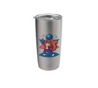 Groovy Dancing Squirrel in Disco Outfit and Sunglasses Stainless Steel Insulated Tumbler