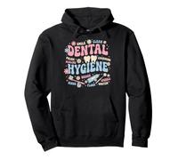 Groovy Dental Hygienist Appreciation Dental Worker Pullover Hoodie