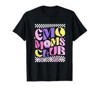 Groovy Emo Moms Club Punk Band Gothic Mother's Day Women T-Shirt