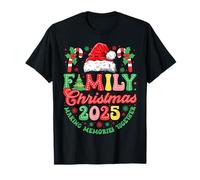 Groovy Family Christmas 2025 Making Memories Santa Hat Xmas T-Shirt