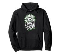 Groovy Food Service Team Lunch Lady Squad Cafeteria Crew Pullover Hoodie