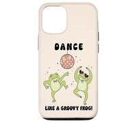 Groovy Frog Dance Cute Aesthetic Disco Animal Case for iPhone 12/12 Pro