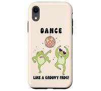Groovy Frog Dance Cute Aesthetic Disco Animal Case for iPhone XR