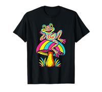 Groovy Frog - Tie-Dye Hippie Art Peace T-Shirt