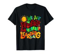 Groovy Funny We Are Hungry For Learning Back To School T-Shirt