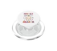 Groovy Halloween Funny cute Ghost Spooky Season PopSockets PopGrip for MagSafe