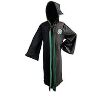Groovy Harry Potter Slytherin Fleece Bathrobe, Black